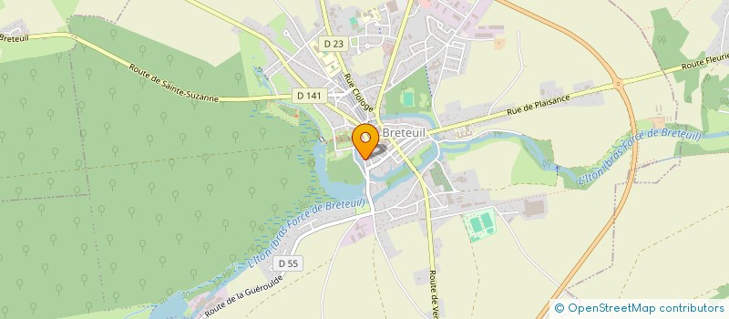 localisation de l'entreprise MADAME SANDRINE VAN WALLEGHEM  MESNILS-SUR-ITON