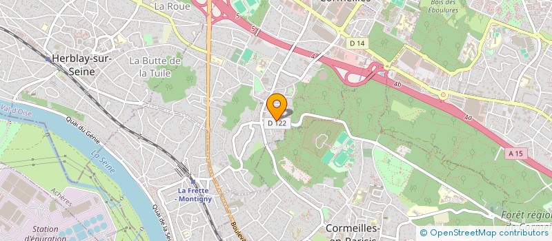 localisation de l'entreprise MADAME SANDRINE VASSEUR à MONTIGNY-LES-CORMEILLES