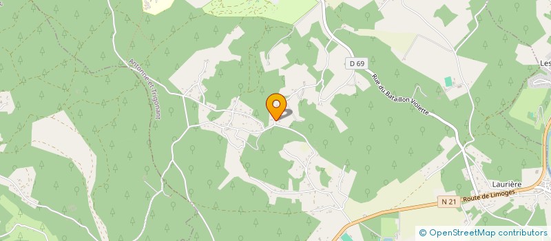 localisation de l'entreprise MADAME SANDRINE VAYNE  ANTONNE-ET-TRIGONANT