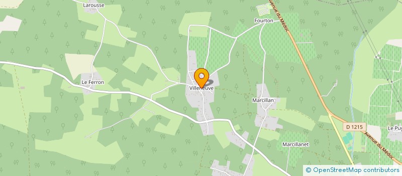 localisation de l'entreprise MADAME SANDRINE VEAU  SAINT-LAURENT-MEDOC