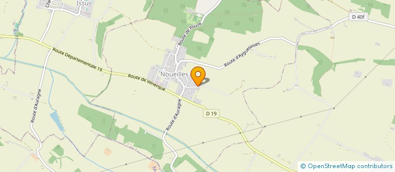 localisation de l'entreprise MADAME SANDRINE VERIES  NOUEILLES