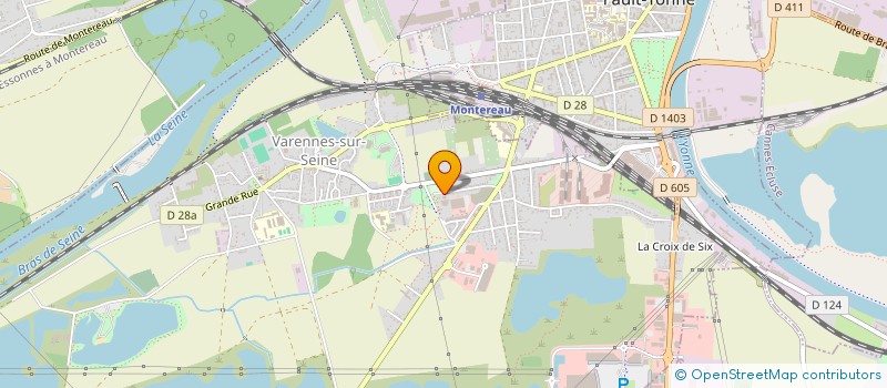 localisation de l'entreprise MADAME SANDRINE VERNET  VARENNES-SUR-SEINE