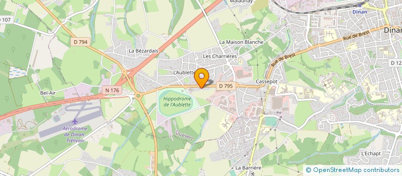 localisation de l'entreprise MADAME SANDRINE VERZELE à QUEVERT
