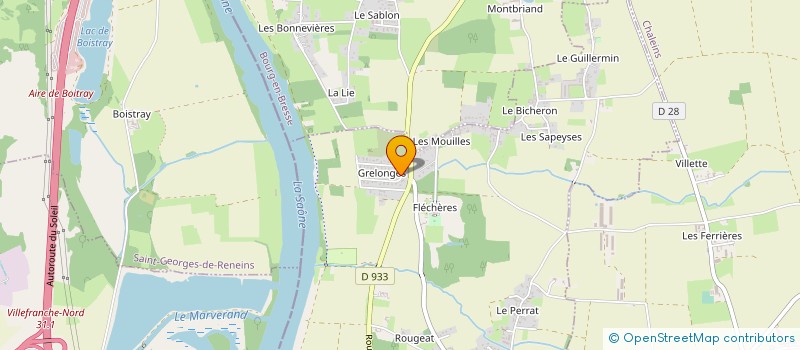 localisation de l'entreprise MADAME SANDRINE VEYSSIER à FAREINS