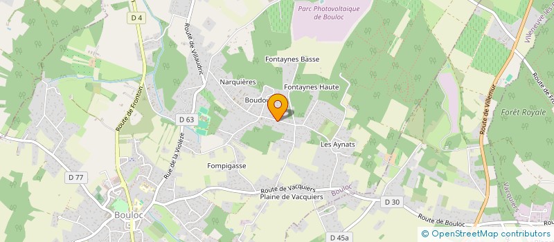 localisation de l'entreprise MADAME SANDRINE VIALARET à BOULOC