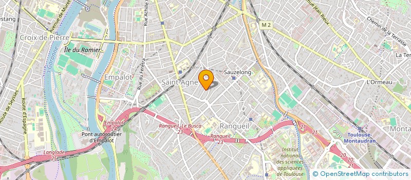 localisation de l'entreprise MADAME SANDRINE VIALETTE à TOULOUSE