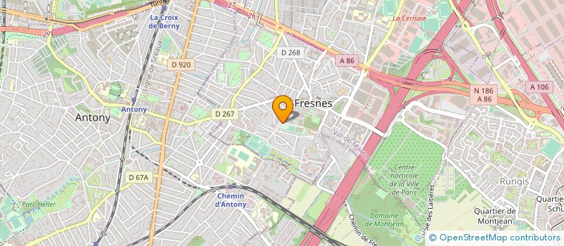 localisation de l'entreprise MADAME SANDRINE VIBOUD  FRESNES