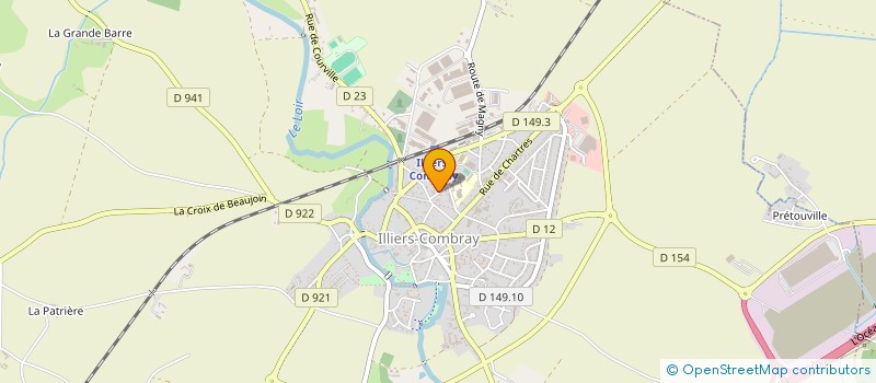 localisation de l'entreprise MADAME SANDRINE VIDIL à BAILLEAU-LE-PIN