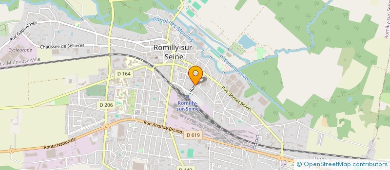 localisation de l'entreprise MADAME SANDRINE VIEIRA MAJOR à ROMILLY-SUR-SEINE