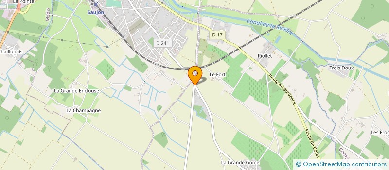 localisation de l'entreprise MADAME SANDRINE VIGNAL  LE CHAY