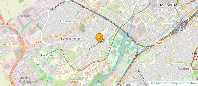 localisation de l'entreprise MADAME SANDRINE VIGNAPIANO  MULHOUSE