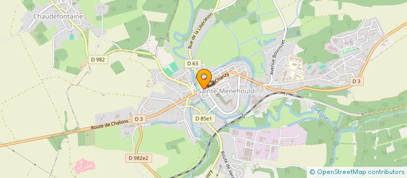 localisation de l'entreprise MADAME SANDRINE VIGOUR  SAINTE-MENEHOULD