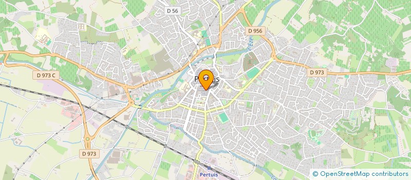 localisation de l'entreprise MADAME SANDRINE VILLEMAGNE  PERTUIS