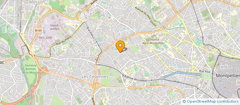 localisation de l'entreprise MADAME SANDRINE VINCHON à MONTPELLIER