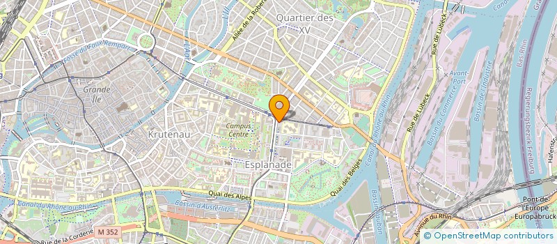 localisation de l'entreprise MADAME SANDRINE VIOLA à STRASBOURG