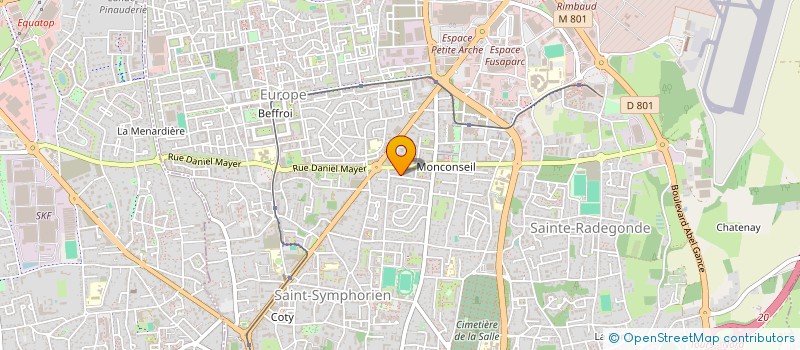 localisation de l'entreprise MADAME SANDRINE VIRASSAMY  TOURS