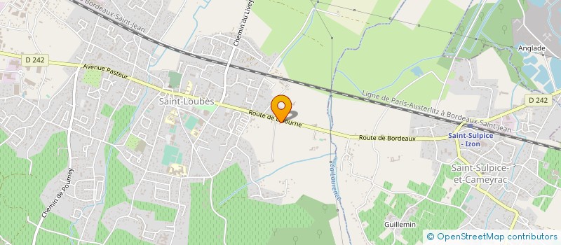 localisation de l'entreprise MADAME SANDRINE VIROT  SAINT-SULPICE-ET-CAMEYRAC