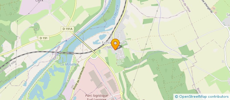 localisation de l'entreprise MADAME SANDRINE VOILQUIN  FONTENOY-SUR-MOSELLE