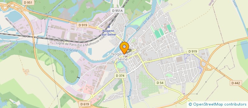 localisation de l'entreprise MADAME SANDRINE VOISIN à NOGENT-SUR-SEINE