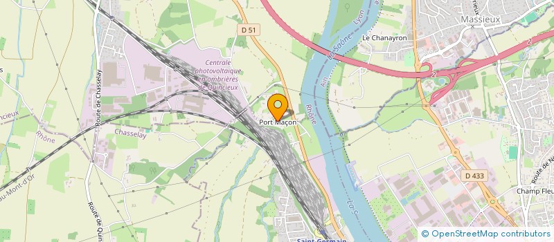 localisation de l'entreprise MADAME SANDRINE VOLAND  QUINCIEUX