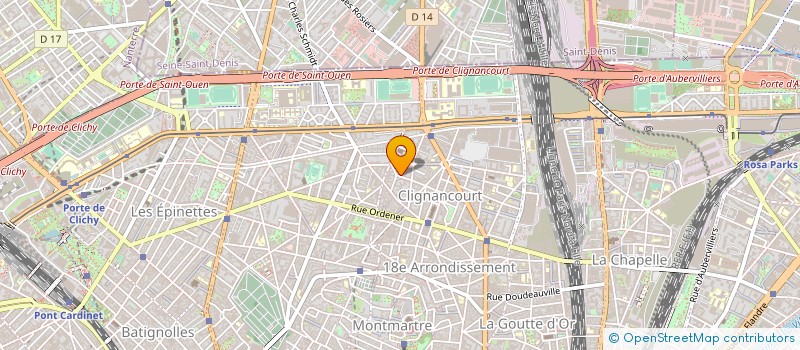 localisation de l'entreprise MADAME SANDRINE VON EUW  PARIS