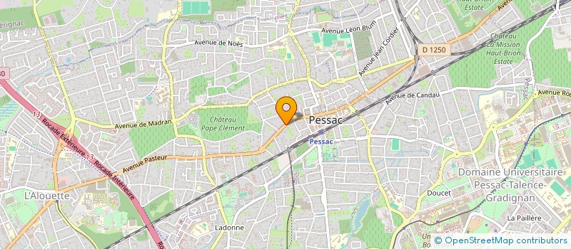 localisation de l'entreprise MADAME SANDRINE VRGA  PESSAC