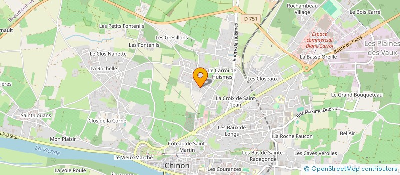 localisation de l'entreprise MADAME SANDRINE VUKOVIC  PARIS