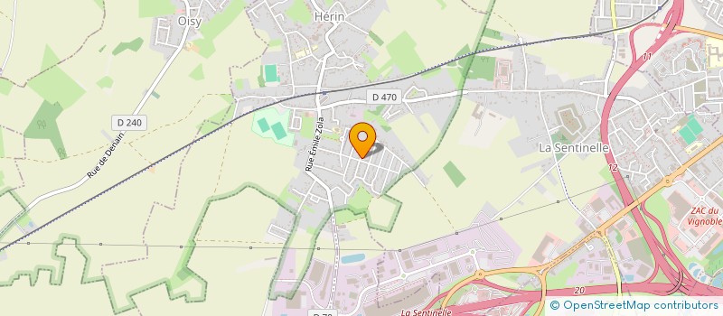 localisation de l'entreprise MADAME SANDRINE WALERS  HERIN