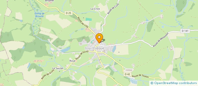 localisation de l'entreprise MADAME SANDRINE WASYLYSZYN  ISSY-L'EVEQUE