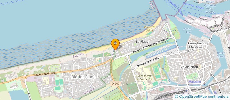 localisation de l'entreprise MADAME SANDRINE WAY  CALAIS