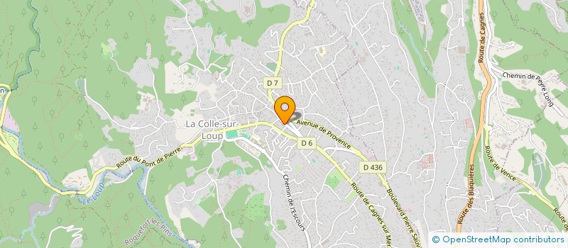 localisation de l'entreprise MADAME SANDRINE WINDELS à LA COLLE-SUR-LOUP
