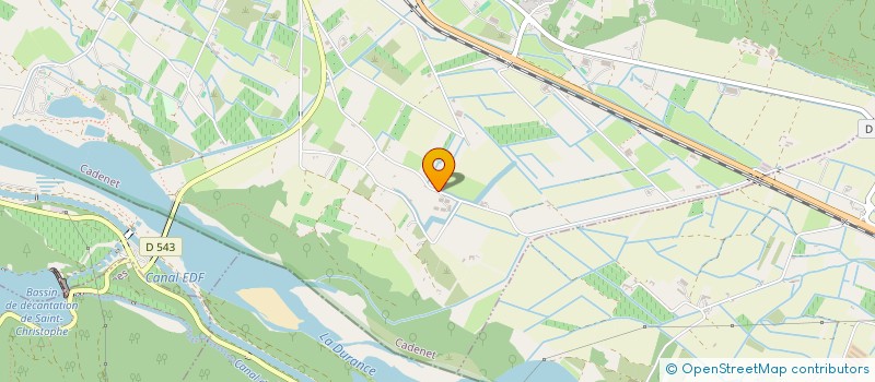 localisation de l'entreprise MADAME SANDRINE WITTMANN  CADENET