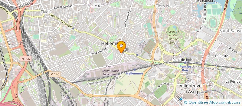 localisation de l'entreprise MADAME SANDRINE WROBEL  LILLE