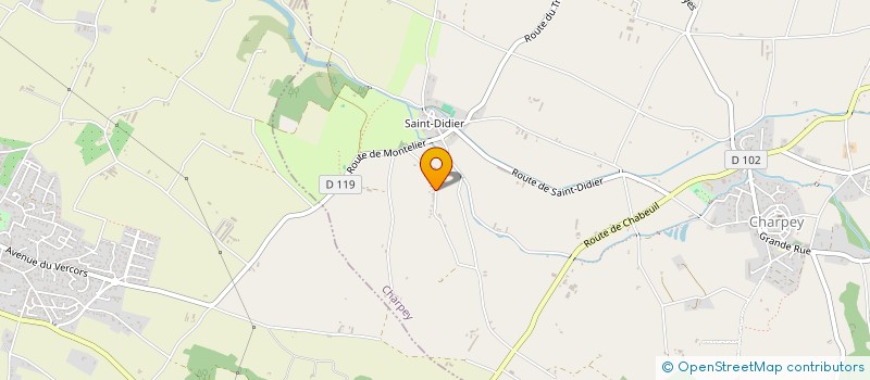 localisation de l'entreprise MADAME SANDRINE ZANET  CHARPEY