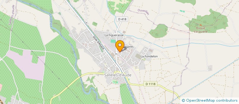 localisation de l'entreprise MADAME SANDRINE ZAWADZKI  SAINT-MARCEL-SUR-AUDE