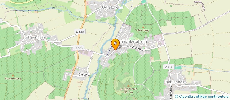 localisation de l'entreprise MADAME SANDRINE ZOLKIEWSKI  ZEINHEIM