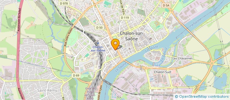 localisation de l'entreprise MADAME SANDRYN MILLAN JOURD'HUI à CHALON-SUR-SAONE