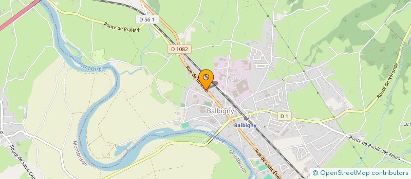 localisation de l'entreprise MADAME SANDY BALLA  BALBIGNY