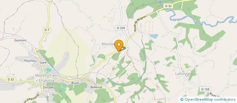 localisation de l'entreprise MADAME SANDY BARDOU  NOUSSE