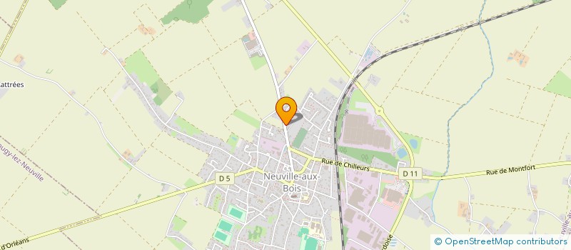 localisation de l'entreprise MADAME SANDY BENOIT à NEUVILLE-AUX-BOIS