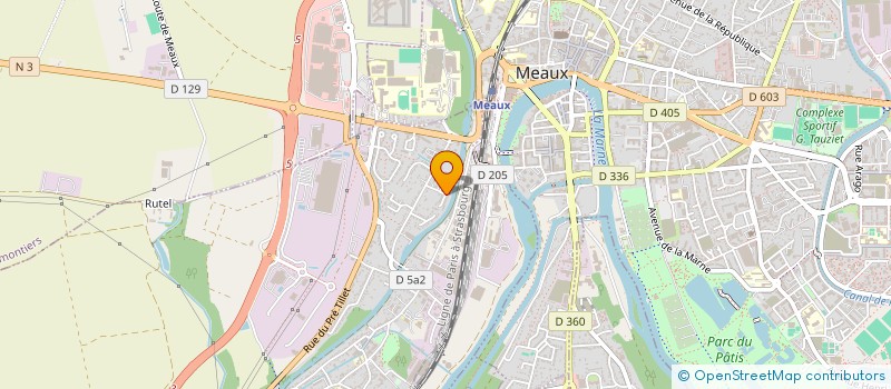 localisation de l'entreprise MADAME SANDY BERETE  VILLENOY