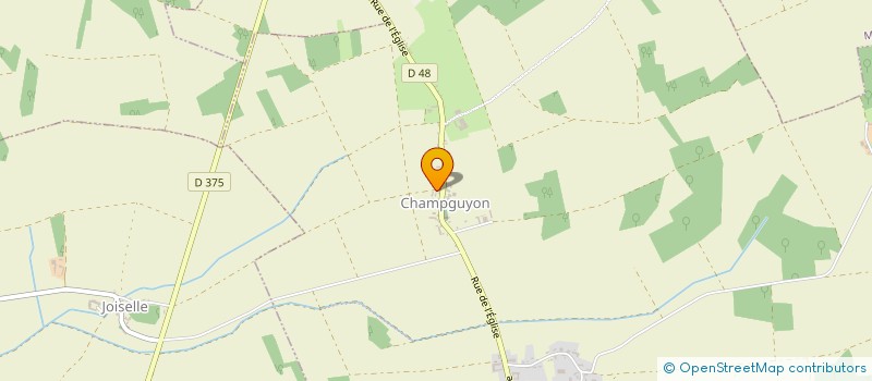 localisation de l'entreprise MADAME SANDY BERTONNIER  CHAMPGUYON