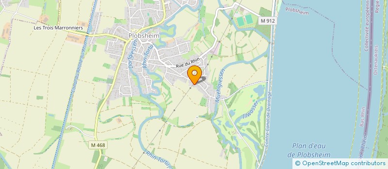 localisation de l'entreprise MADAME SANDY BOCH  PLOBSHEIM