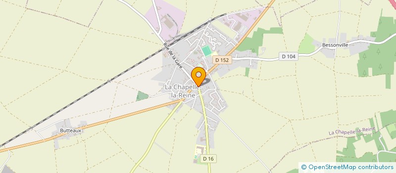 localisation de l'entreprise MADAME SANDY BODEREAU  LA CHAPELLE-LA-REINE