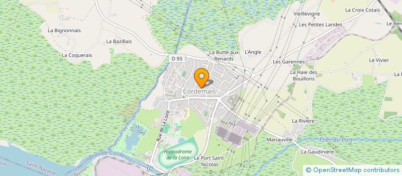 localisation de l'entreprise MADAME SANDY BOUGANNE  CORDEMAIS