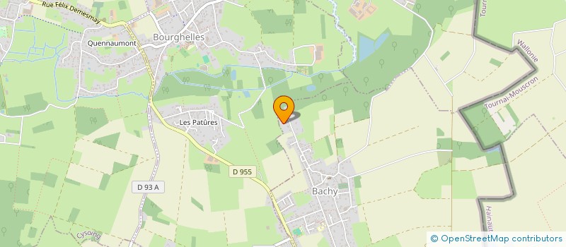 localisation de l'entreprise MADAME SANDY CANO  BACHY