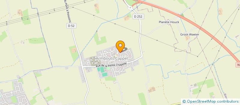 localisation de l'entreprise MADAME SANDY CARBON  ARMBOUTS-CAPPEL