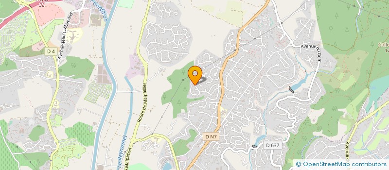 localisation de l'entreprise MADAME SANDY CASTAGNE à FREJUS