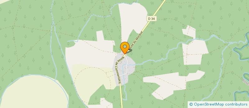 localisation de l'entreprise MADAME SANDY CAULET  PISSOS