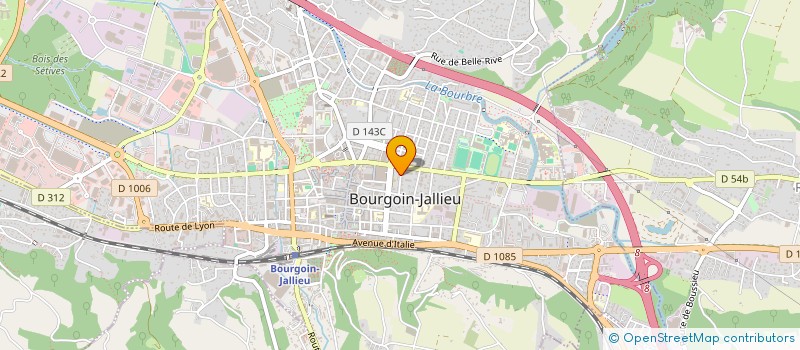 localisation de l'entreprise MADAME SANDY CLEMENT à BOURGOIN-JALLIEU